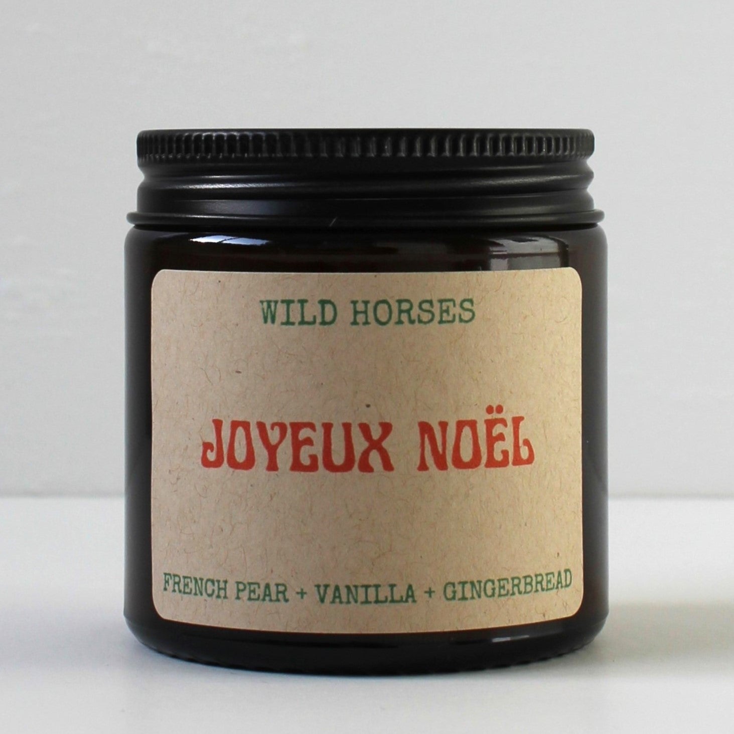 Joyeux Noël 100g Candle Wild Horses