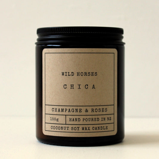 Chica: Champagne & Roses - 155g Candle