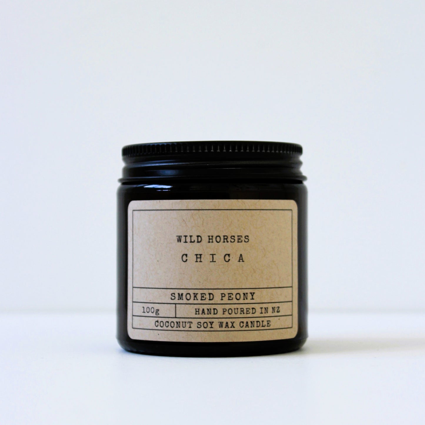 Chica: Smoked Peony - 100g Candle