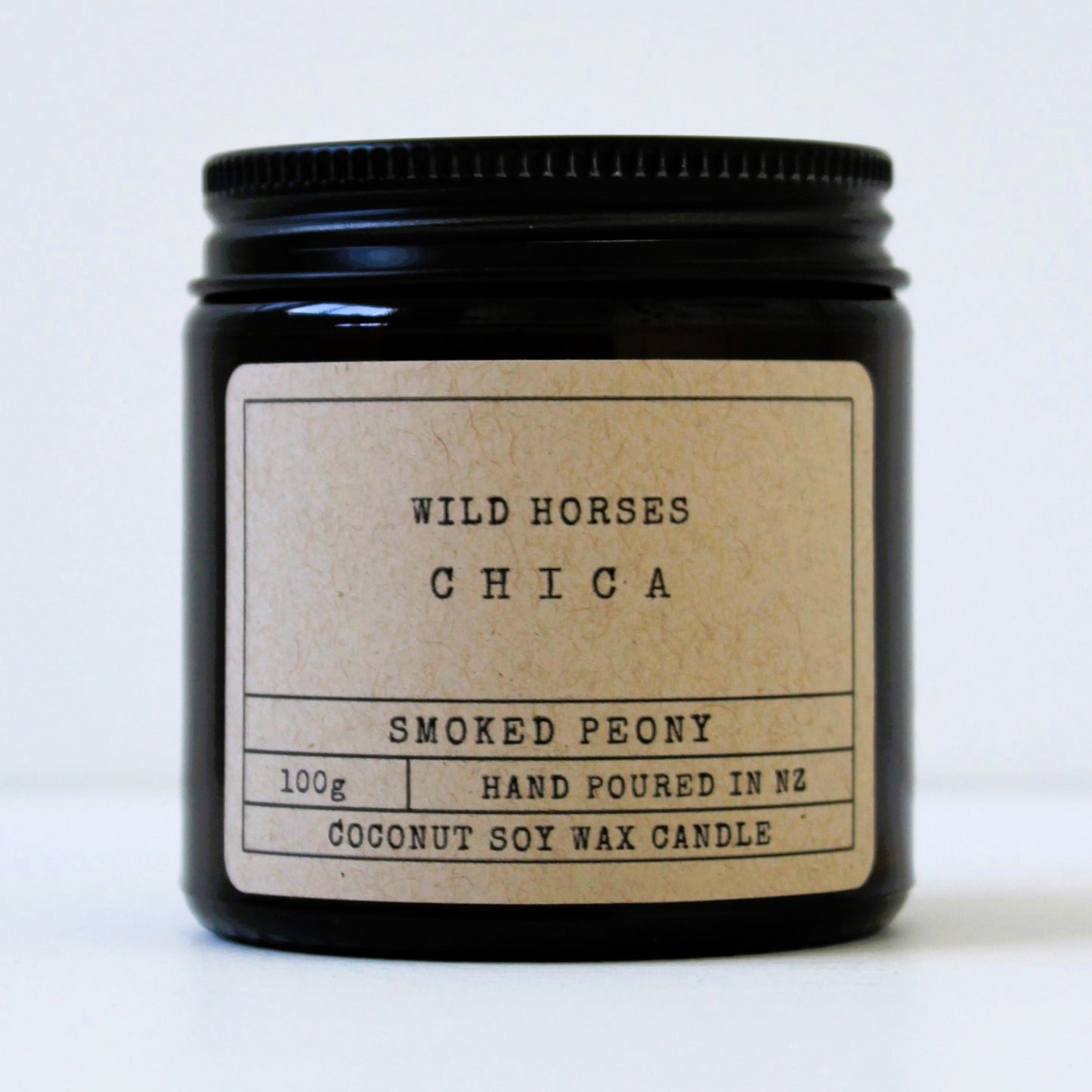 Chica: Smoked Peony - 100g Candle