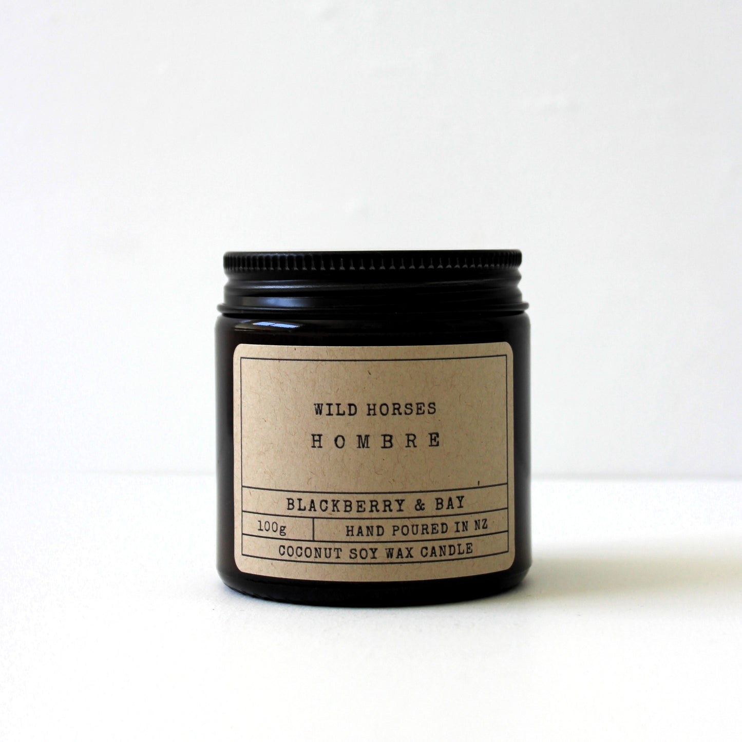 Hombre: Blackberry & Bay - 100g Candle