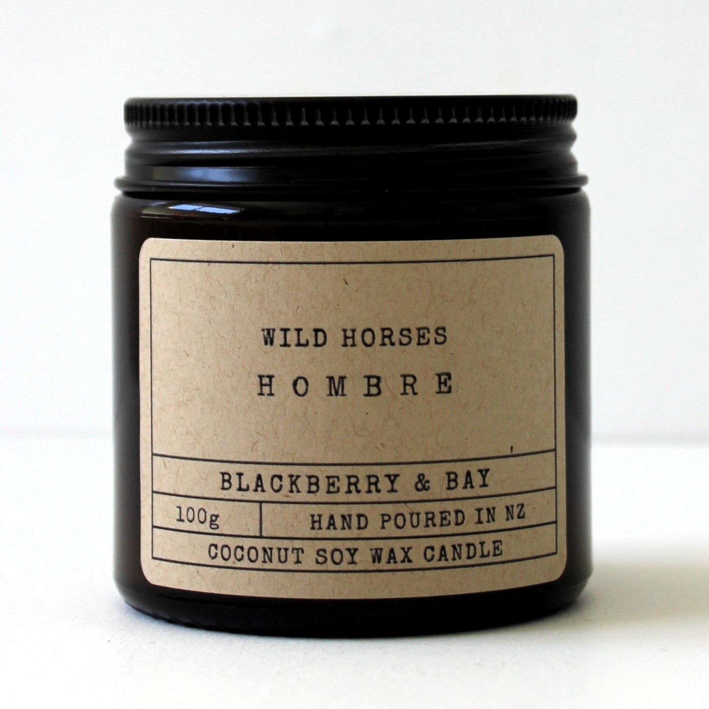 Hombre: Blackberry & Bay - 100g Candle