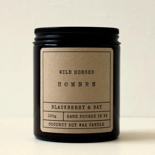 Hombre: Blackberry & Bay - 155g Candle