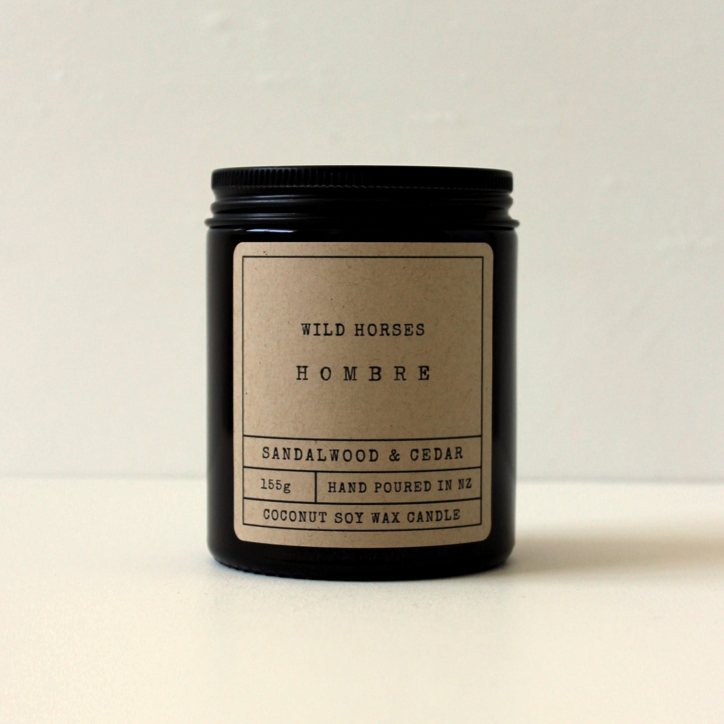 Hombre: Sandalwood & Cedar - 155g Candle