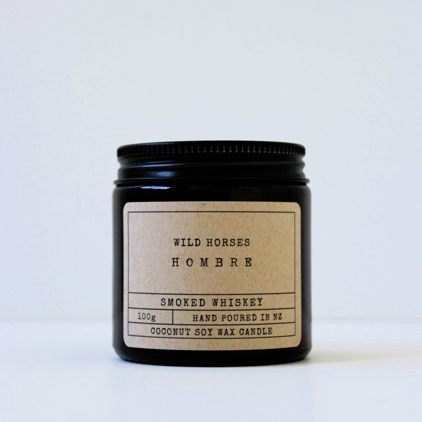 Hombre: Smoked Whiskey - 100g Candle