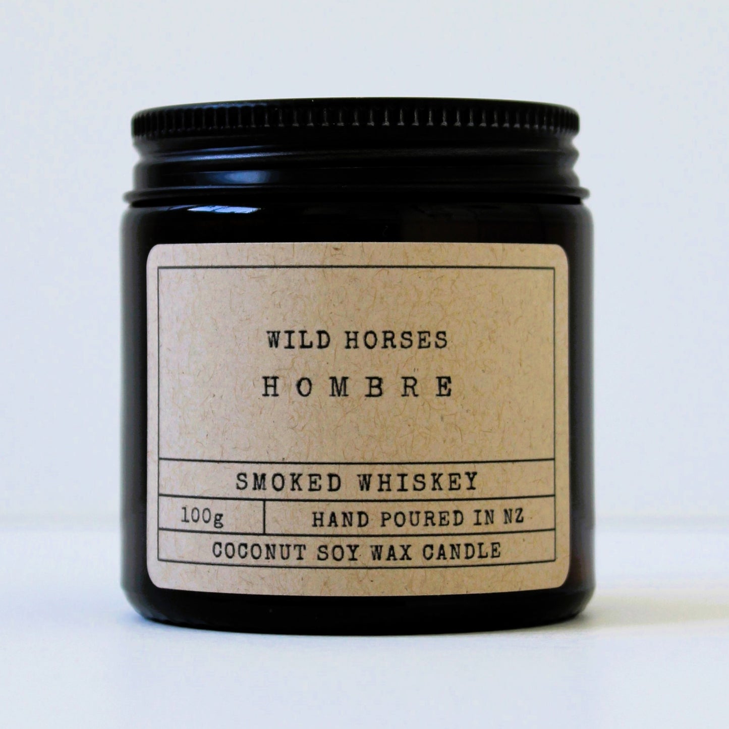 Hombre: Smoked Whiskey - 100g Candle