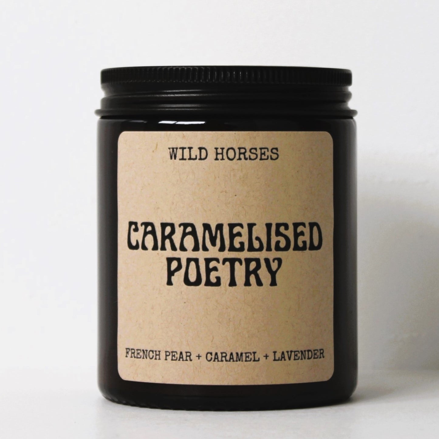 Caramelised Poetry - 155g Candle