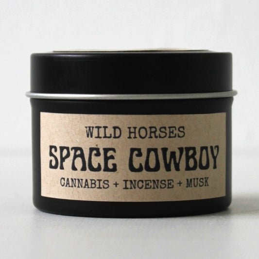 Space Cowboy - Mini Tin Candle