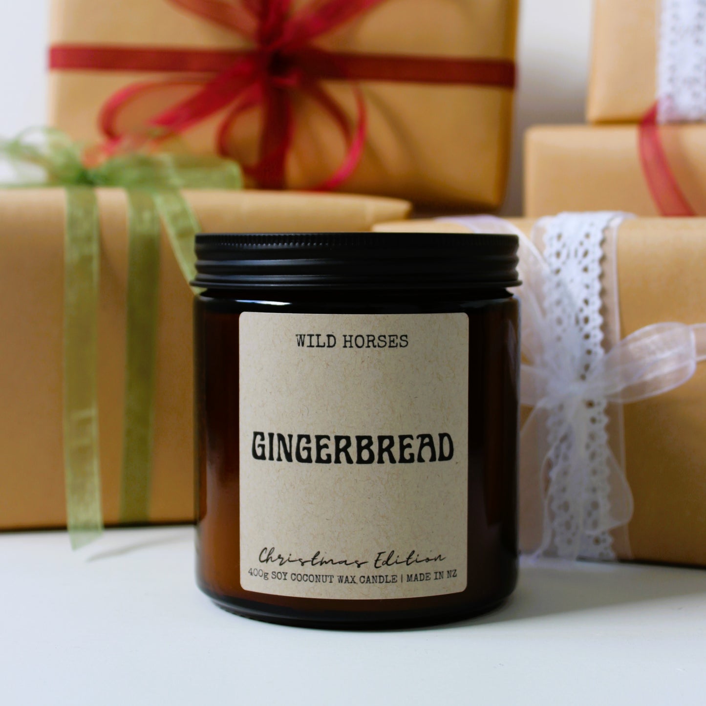 Gingerbread Christmas Candle - 400g Candle