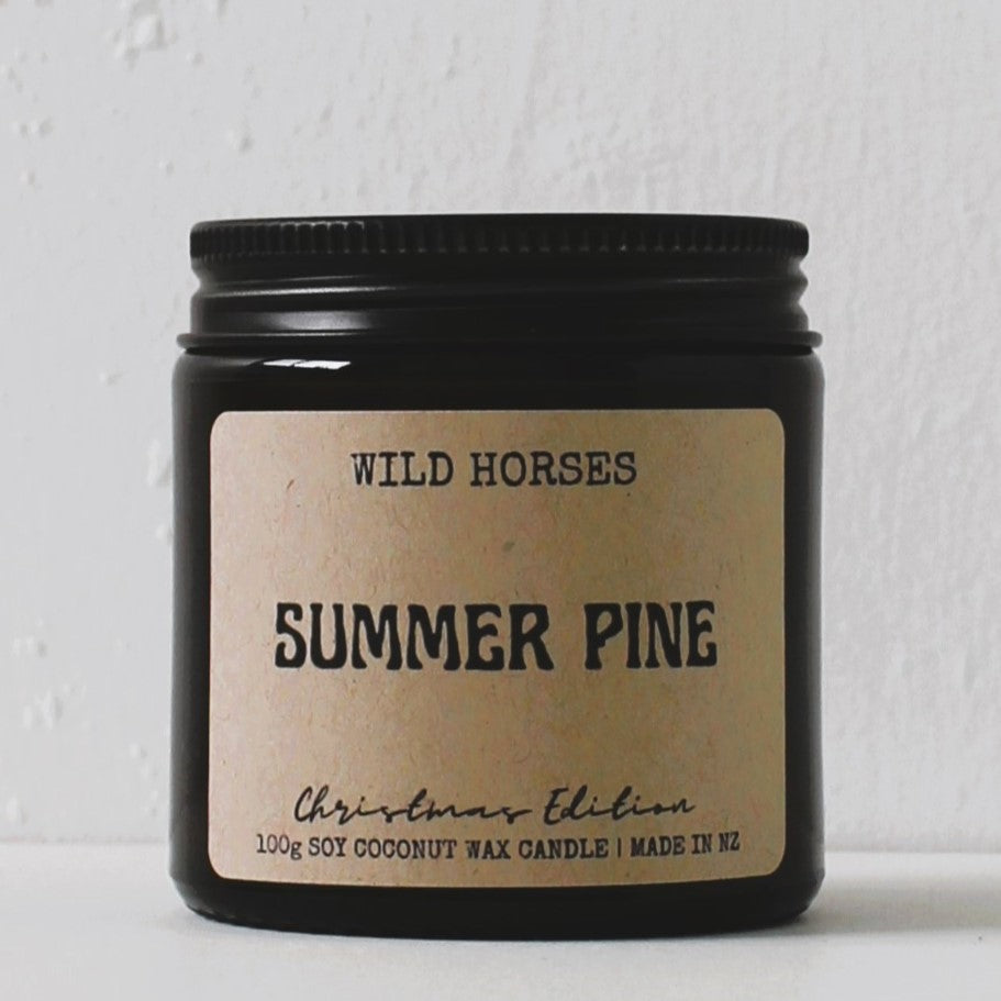 Summer Pine Christmas Candle - 100g Candle