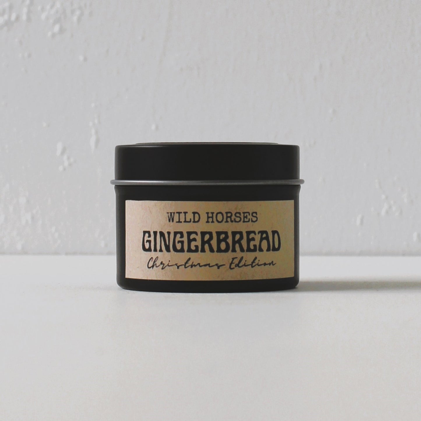 Gingerbread Christmas Candle - Mini Tin Candle