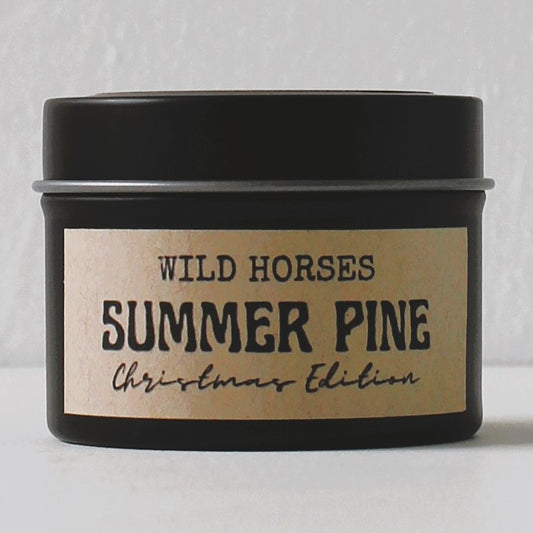 Summer Pine Christmas Candle - Mini Tin Candle