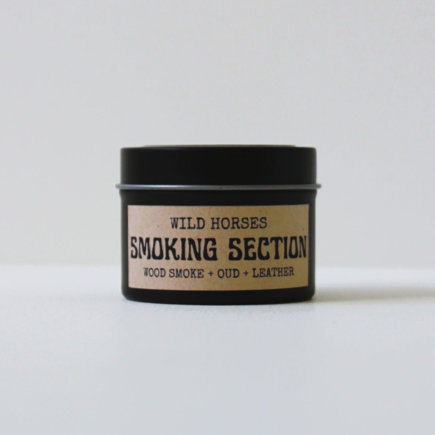 Smoking Section - Mini Tin Candle