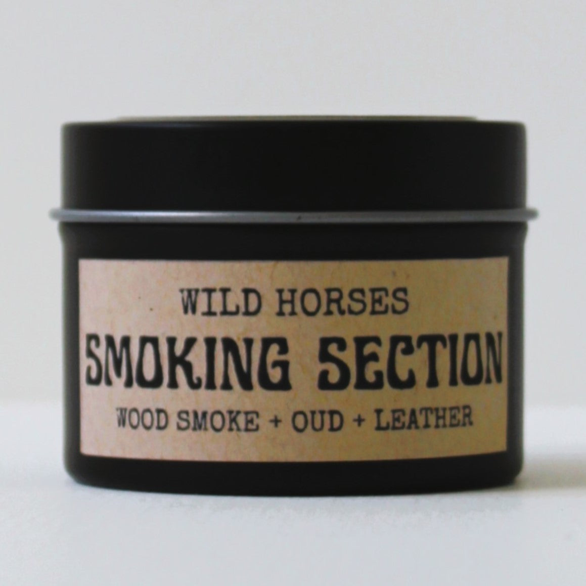 Smoking Section - Mini Tin Candle